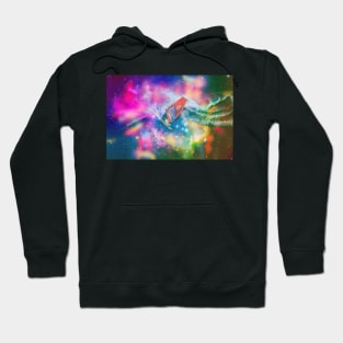 Dood surfing the cosmos Hoodie